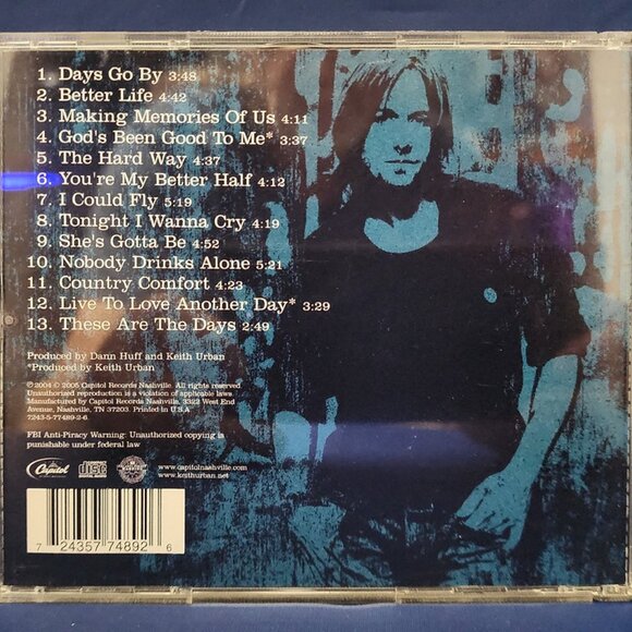 Keith Urban – Be Here (2005) CD - Picture 2 of 4